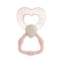 Canpol, gryzak wodny z grzechotką, Magiczna Różdżka, po 3 miesiącu, pink, 56/152, 1 sztuka