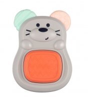 Canpol, gryzak z przyciskiem, myszka, od urodzenia, 5/202, 1 sztuka