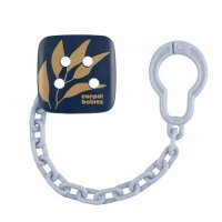 Canpol, łańcuszek do smoczka, Gold, od urodzenia, niebieski, 2/440, 1 sztuka