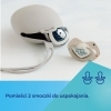 Canpol, silikonowe etui na smoczki, szare, 51/402, 1 sztuka