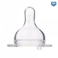 Canpol, smoczek na butelkę szeroką, EasyStart, średni, po 6 miesiącu, 21/721, 1 sztuka