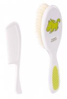 Canpol, szczotka i grzebień do włosów, od urodzenia, 2/417 green, 1 zestaw