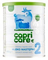 Capricare 2, mleko następne, kozie, po 6 miesiącu życia, 400g