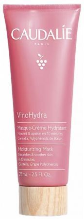 Caudalie VinoHydra, kremowa maseczka nawilżająca do skóry wrażliwej, 75ml
