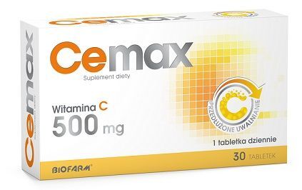 Cemax 500mg, 30 tabletek