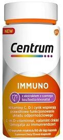 Centrum Immuno, z ekstraktem z czarnego bzu, 60 kapsułek