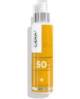 Cera+ Solutions, emulsja ochronna do ciała SPF 50, skóra wrażliwa, spray, 150ml