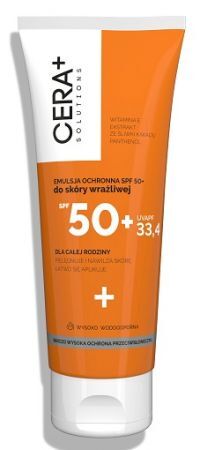 Cera+ Solutions, emulsja ochronna SPF 50+, skóra wrażliwa, po 1 miesiącu życia, 200ml