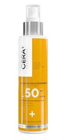 Cera+ Solutions, emulsja ochronna SPF 50, wodoodporna, dla skóry wrażliwej, 150ml