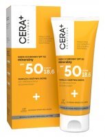 Cera+ Solutions, mineralny krem ochronny SPF 50, skóra wrażliwa i atopowa, dla dorosłych, dzieci i niemowląt po 1 miesiącu życia, 50ml