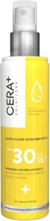 Cera+ Solutions, suchy olejek ochronny SPF 30, spray, 150ml