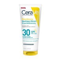 CeraVe, niewidoczny, nawilżający balsam przeciwsłoneczny SPF 30, do twarzy i ciała, 75ml