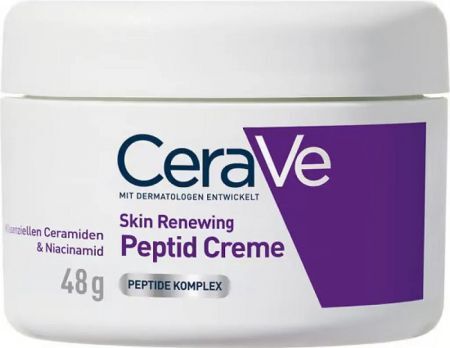 CeraVe Skin Renewing, krem peptydowy nawilżająco-ujędrniający, 48g