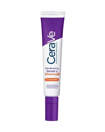 CeraVe Skin Renewing, rozświetlające serum z witaminą C dla skóry poszarzałej, 30ml
