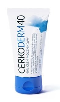 CerkoDerm 40, krem mocznikowy 40%, skóra sucha, zrogowaciała, 50ml