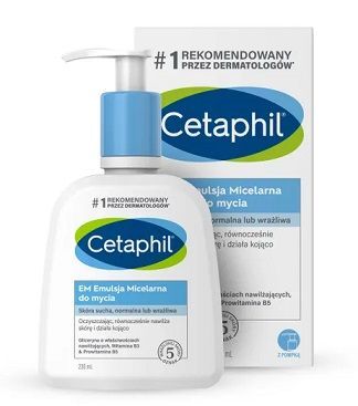 Cetaphil EM, emulsja micelarna do mycia, 236ml