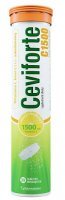 Ceviforte C 1500, witamina C 1500mg, smak cytrynowy, 20 tabletek musujących