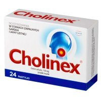 Cholinex 150mg, 24 pastylki do ssania