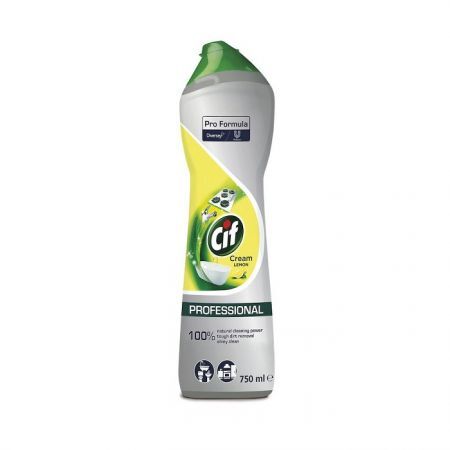 Cif Profesional Cream Lemon, mleczko uniwersalne do kuchni i łazienek, 750ml