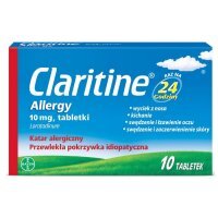 Claritine Allergy 10mg, 10 tabletek