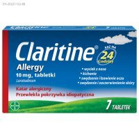 Claritine Allergy 10mg, 7 tabletek