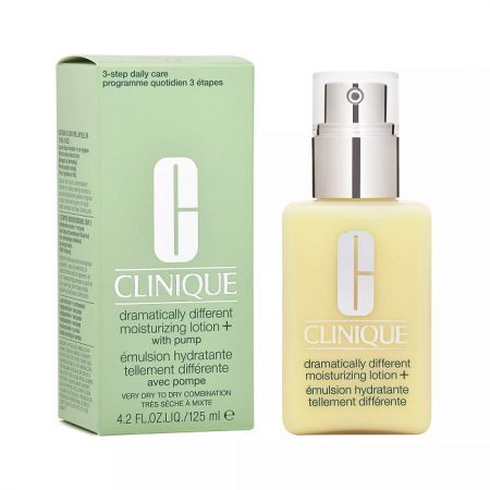 Clinique Dramatically Different Moisturizing Lotion+, nawilżająca emulsja do cery suchej i mieszanej, 125ml