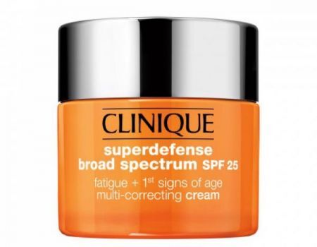 Clinique Superdefense SPF25, odświeżający krem zwalczający oznaki zmęczenia i starzenia się skóry, skóra sucha, 50ml