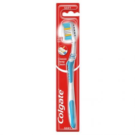 Colgate Classic Deep Clean, szczoteczka do zębów, miękka, 1 sztuka