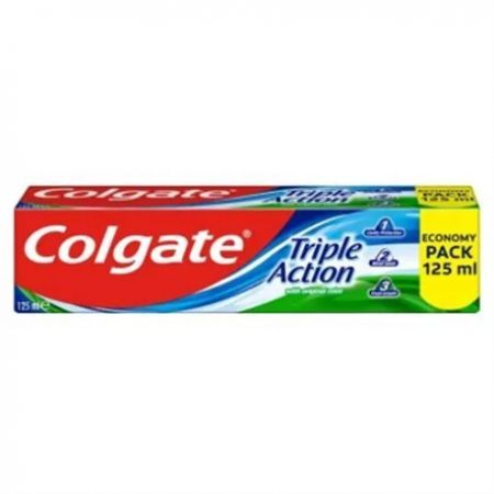 Colgate Triple Action, pasta do zębów, przeciw próchnicy, 125ml