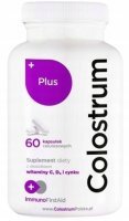 Colostrum Plus, 60 kapsułek