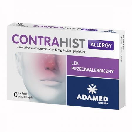Contrahist Allergy 5mg, 10 tabletek