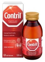 Contril 60mg/10ml, syrop dla dorosłych i dzieci powyżej 2 roku życia, smak wiśniowy, 120ml