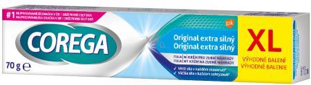 Corega Original, krem mocujący do protez extra silny, 70g