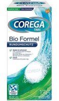 Corega Tabs Bio Formula, tabletki do czyszczenia protez zębowych, 136 sztuk IR*
