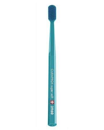 Curapox 3960, szczoteczka do zębów, Super Soft, mix kolorów, 1 sztuka