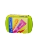 Curaprox Travel Set Green, zestaw podróżny, szczoteczka CS5460 + pasta arbuzowa, 10ml + szczoteczki międzyzębowe, 2 sztuki, 1 zestaw