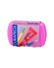 Curaprox Travel Set Pink, zestaw podróżny, szczoteczka CS5460 + pasta Gin Tonic, 10ml + szczoteczki międzyzębowe, 2 sztuki, 1 zestaw