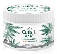 Cutis Ł-Łuszczyca, maść konopna 20%+CBD, 400ml