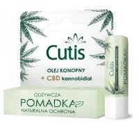 Cutis, odżywcza pomadka olej konopny + CBD, 5g
