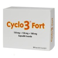 Cyclo 3 Fort (150mg+150mg+100mg), 30 kapsułek IR*