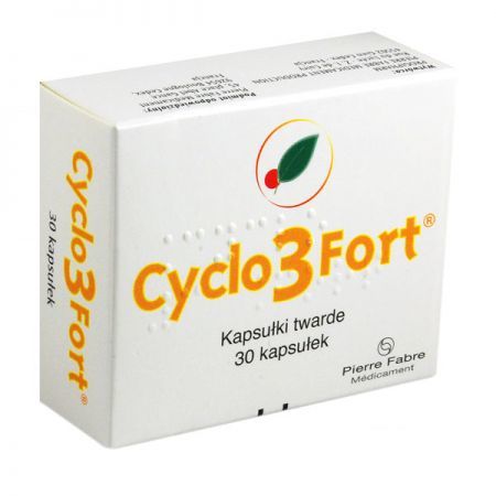 Cyclo 3 Fort (150mg+150mg+100mg), 30 kapsułek