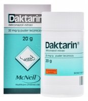 Daktarin 20mg/g, puder leczniczy, 20g