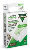 DATA 03/2026 Active Plast Natural, plaster organiczny do cięcia 100% bawełny, biały, 6x50cm, 1 sztuka