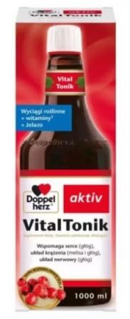 DATA 03/2026 Doppelherz Aktiv, Vital Tonik, płyn doustny, 1000ml