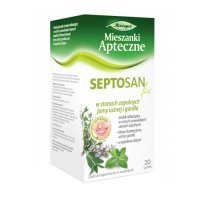 DATA 03/2026 Mieszanki Apteczne, Septosan fix, 20 saszetek