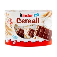 DATA 04/08/2026 Kinder Cereali, wafelki czekoladowe z nadzieniem mlecznym i dodatkiem prażonych zbóż, 211,5g