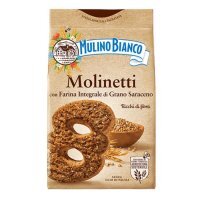 DATA 06/07/2026 Mulino Bianco, Molinetti, włoskie kruche ciasteczka z mąki gryczanej, 350g