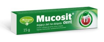 DATA 06/2026 Mucosit Dent, kojący żel na dziąsła, 15g