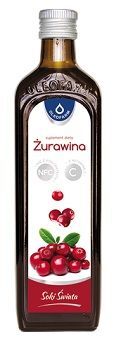 DATA 06/2026 Soki Świata, Żurawina z witaminą C, sok, 490ml