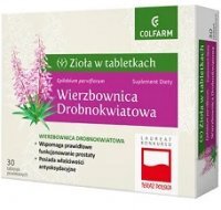 DATA 06/2026 Zioła w tabletkach, Wierzbownica drobnokwiatowa, 30 tabletek